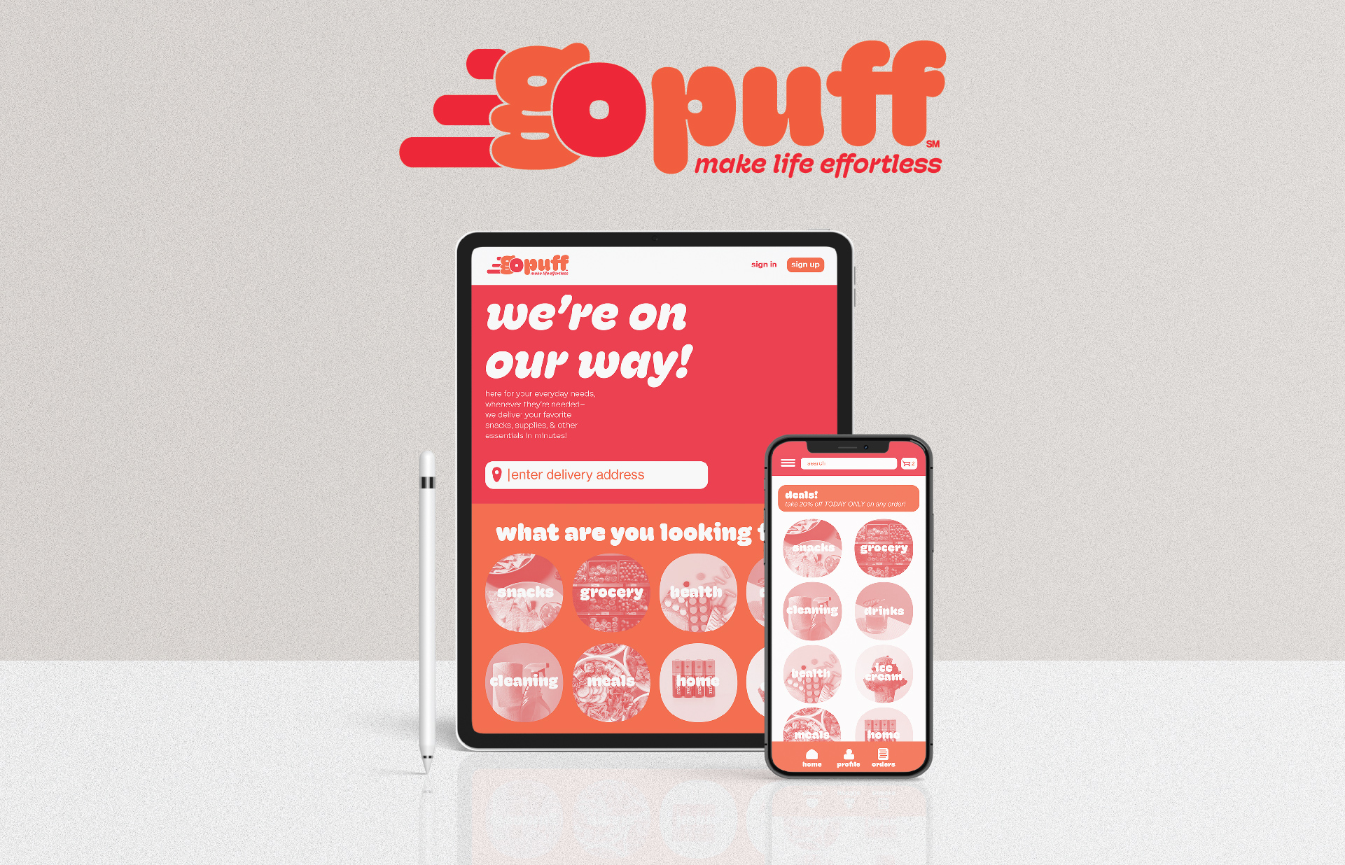 GoPuff Rebrand