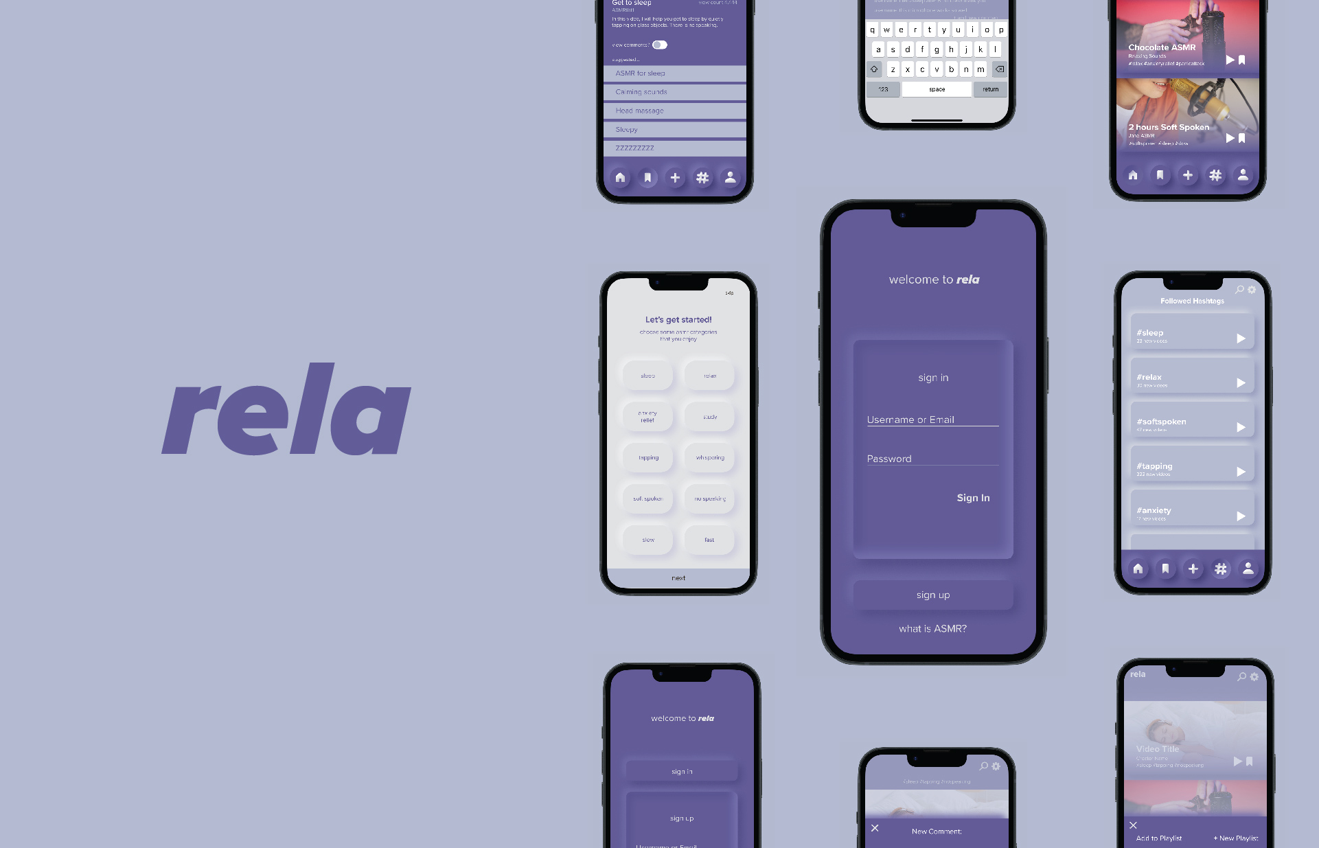 Rela App Design
